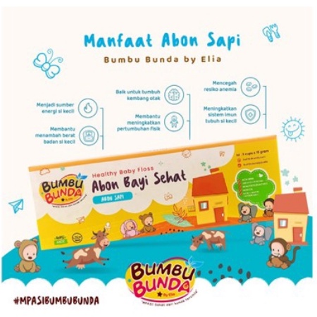 Bumbu Bunda Abon Rasa Sapi dan Ayam 45Gr - Kabakids Store