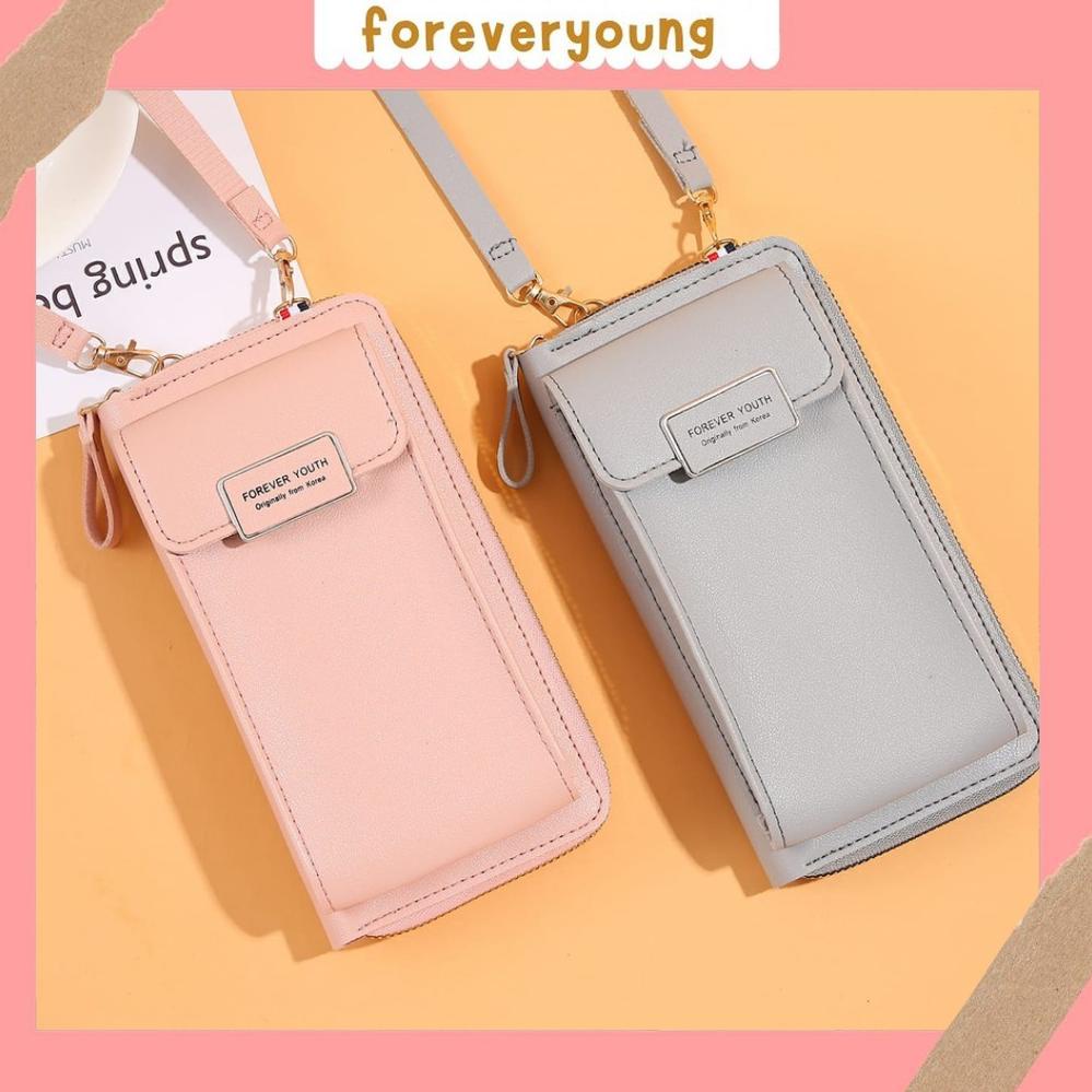 PKL.10De22ѕ ▫ Dompet Hp Panjang Wanita Free Tali Dompet HP Import Real Pict ForeverYoung