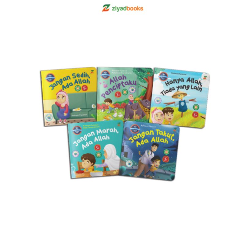 5 Buku Softcover Seri Makrifatullah Mengenal Allah