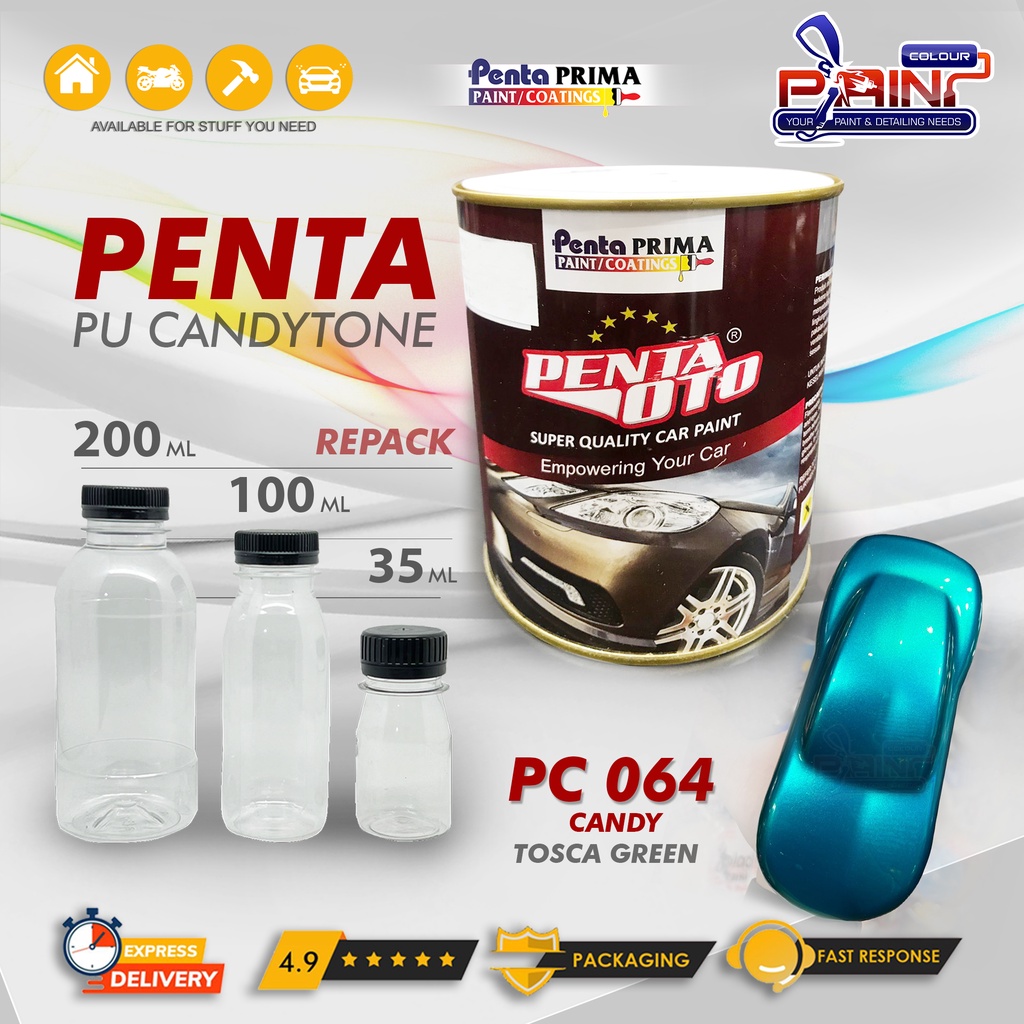 Cat Candy tone CANDY TOSCA GREEN PU PENTA OTO PC 064 - TOSCA GREEN 1KG