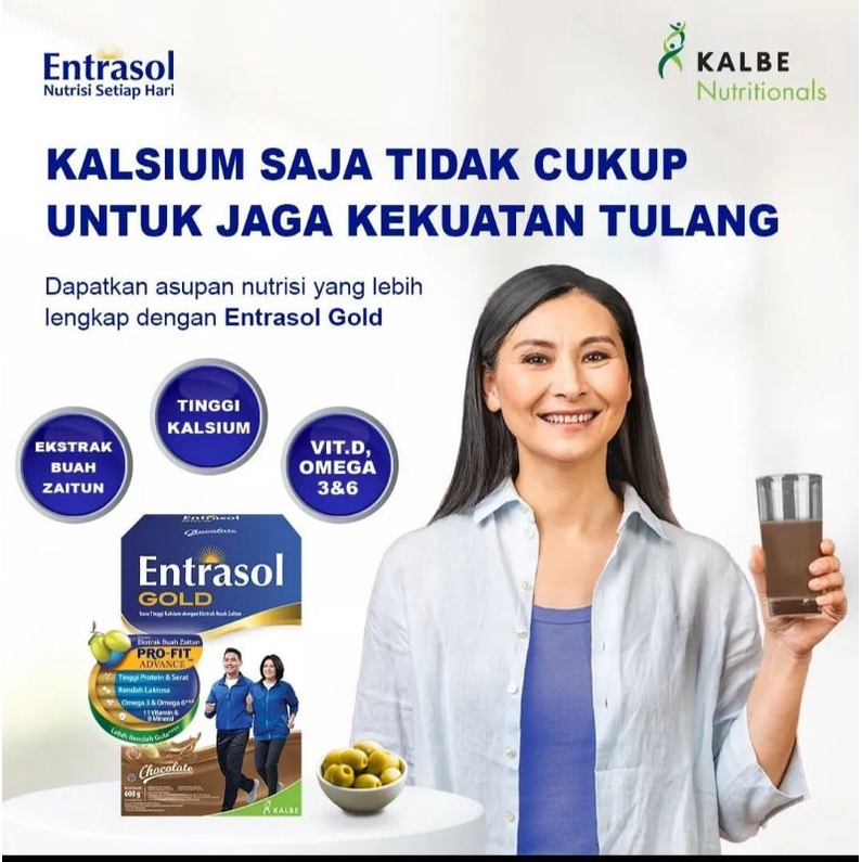 Entrasol gold / coklat dan vanila / 175gr