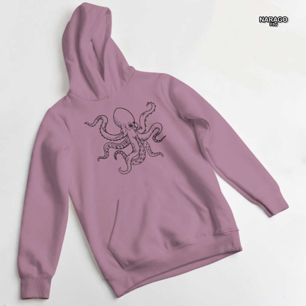 Nara.Grosir - Hoodie Jumper Octopus l Sweater Hodie Unisex