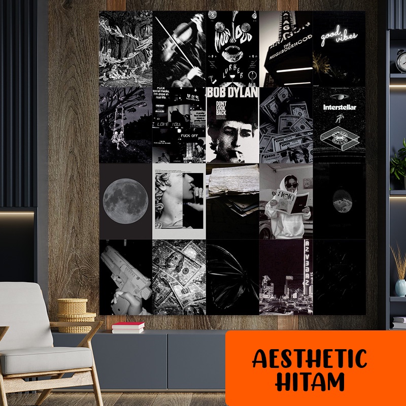 (10pcs poster) Poster Dinding Aesthetic | Isi 10 Poster | Poster Aesthetic | Poster Band Retro Vinta