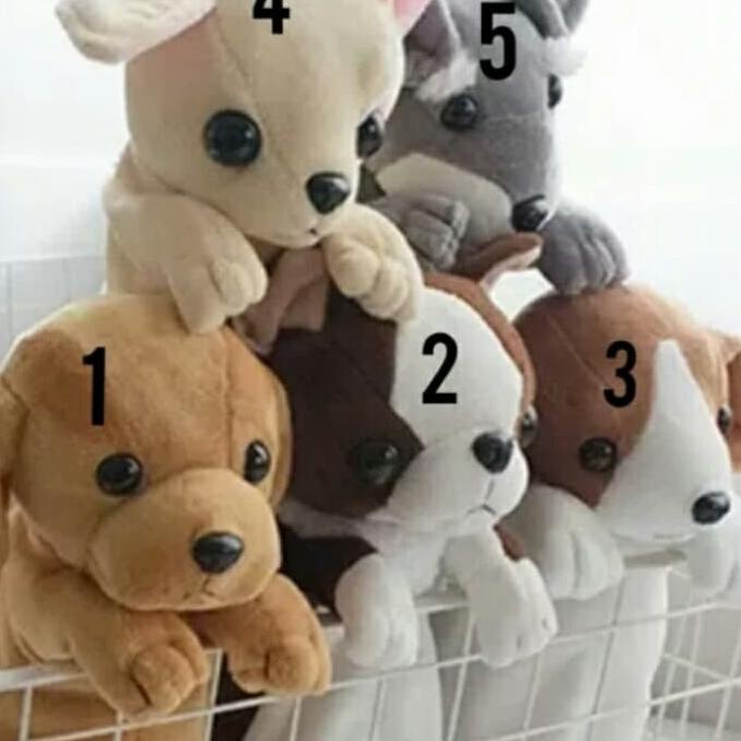 

Kotak pensil boneka anjing lucu unik tempat alat tulis