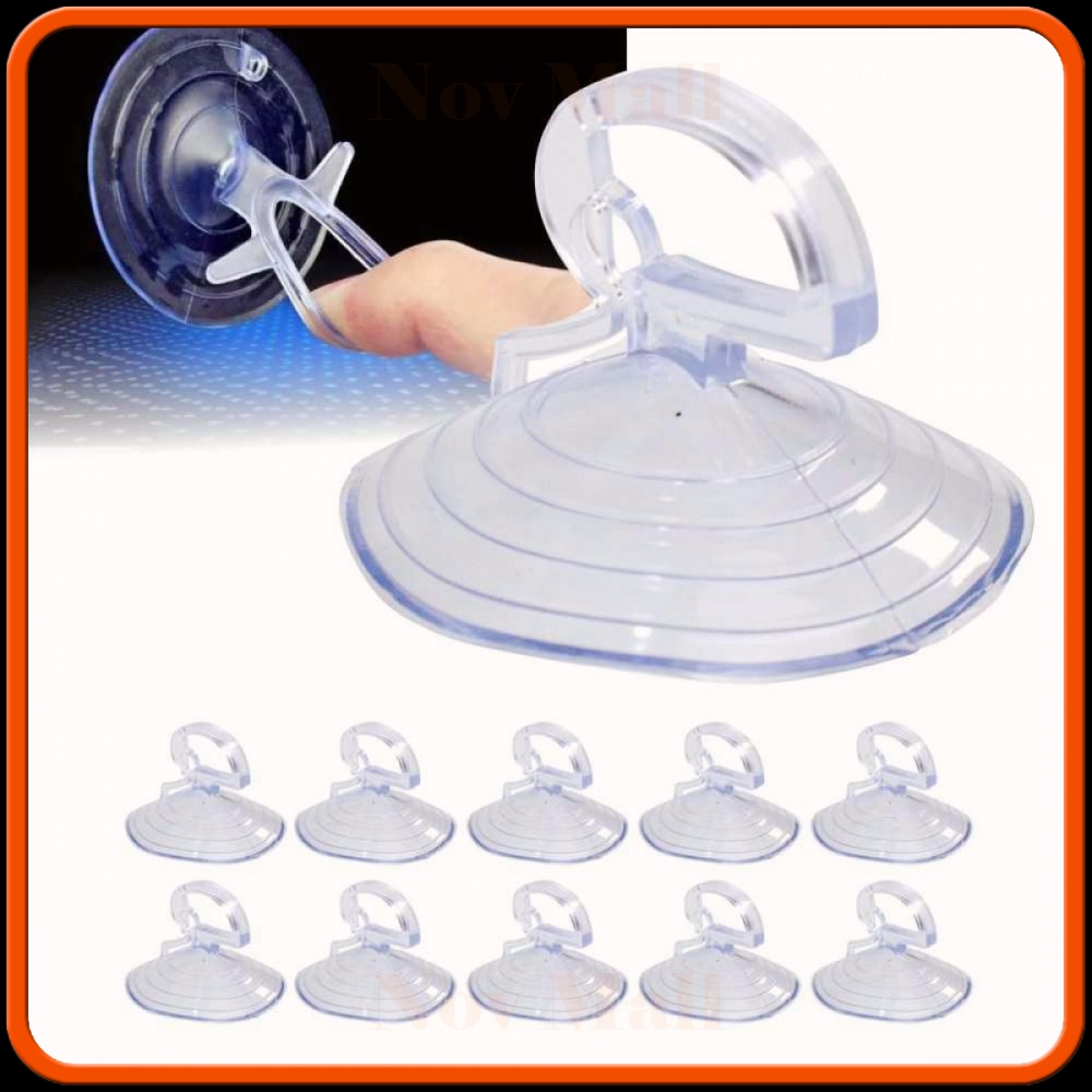 Alat Tempel Dinding Suction Cup Hook 35 mm 10 PCS -ST527