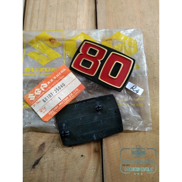 Emblem Sayap Legshield Suzuki FR80 FR 80 CDI Original