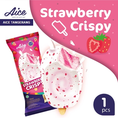 

AICE Strawberry Crispy - 1 Pcs