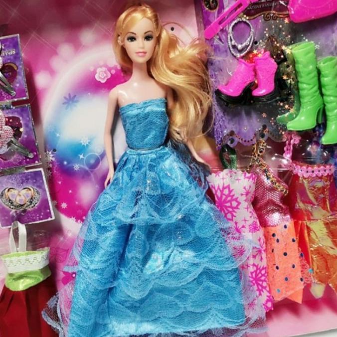 Mainan Boneka Barby Plus Aksesories 69-Ss