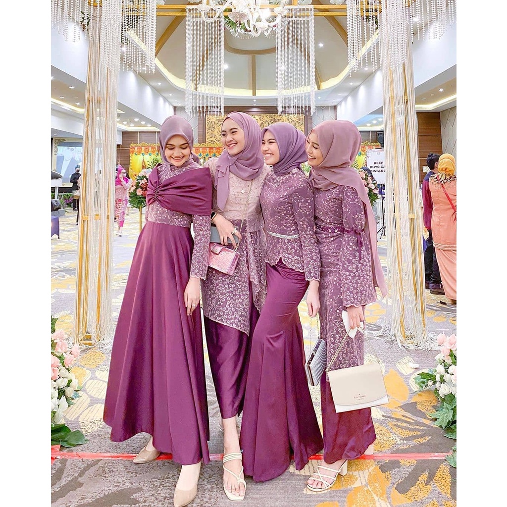 (JASA JAHIT SAJA BUKAN BAJU JADI) Jasa Jahit Gaun, Gamis Bridesmaid, Seragam Kondangan, Dress Kondan