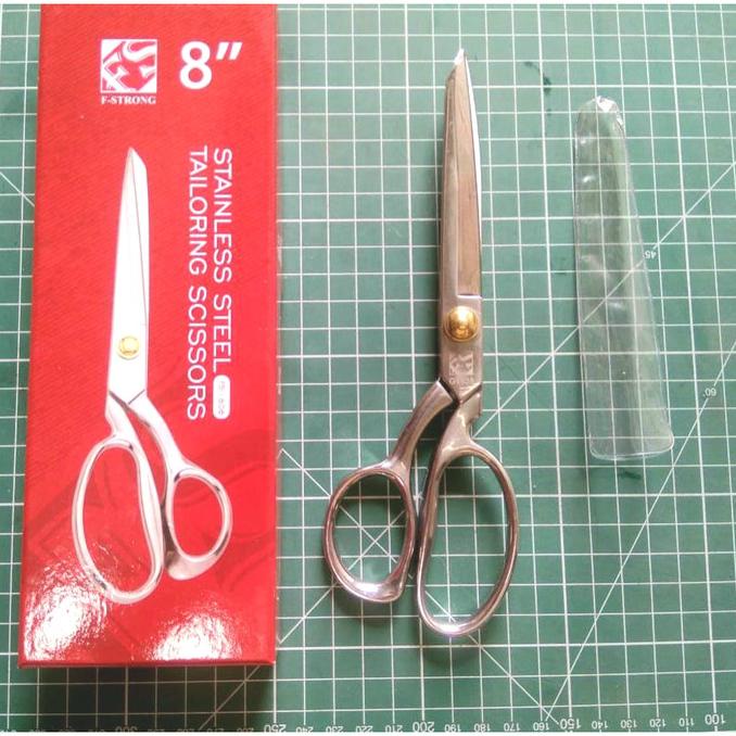 

[BISA COD] Gunting Kain Bahan FS-1808 / FS 1808 Ukuran 8" Stainless Steel
