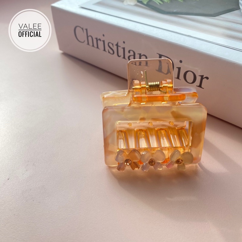 JEPIT HAIRCLIP CRYSTAL KOTAK JEDAI AKRILIK MINI CRYSTAL KECIL KLIP PONI KOTAK CAKAR KOREA AKESESORIS WANITA KOREAN WOMEN HAIR BANGS FRINGE CLIPS MINI SMALL SIZE CLAW ACCESSORIES CLUTCHER