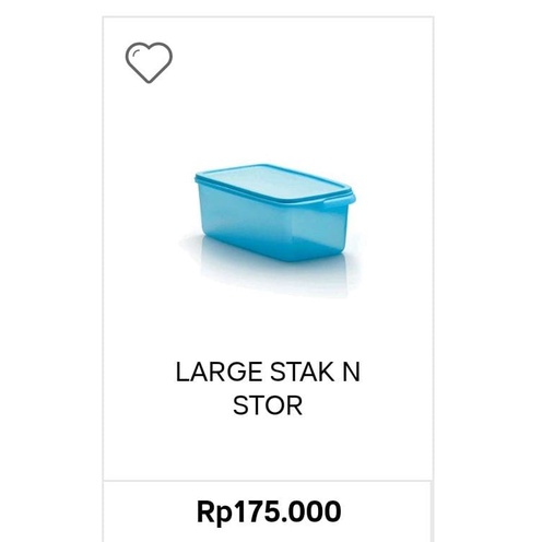 Large Stak n Stor Tupperware
