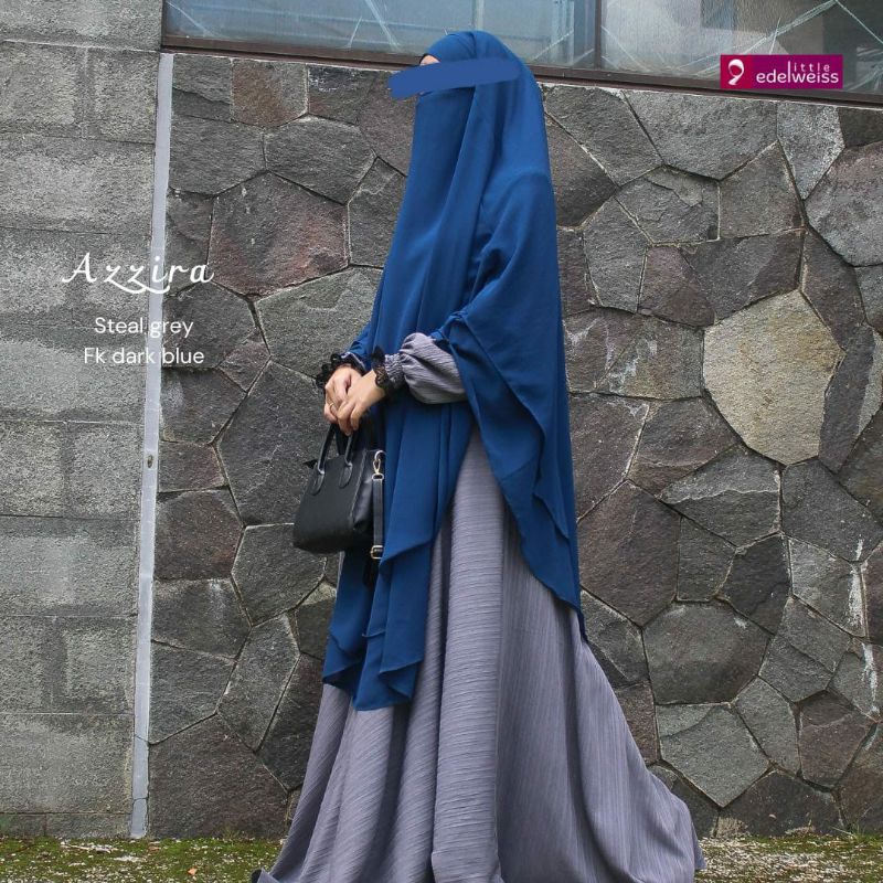 [READY] AZZIRA GAMIS SET FRENCH KHIMAR BY LITTLE EDELWEISS | FRENCH KHIMAR | BABY LADYCRUSH | CRRRUT