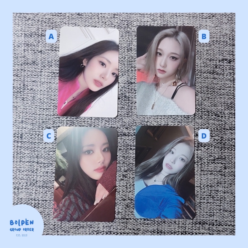 Photocard fromis_9 4th Mini Album Midnight Guest After Midnight Ver. Jiwon Seoyeon Jiheon