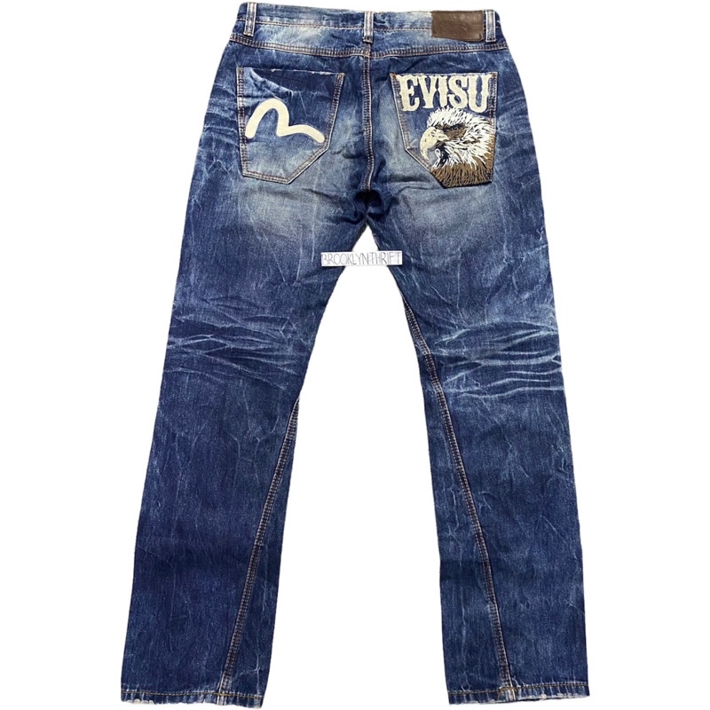 Evisu Vintage Falcon Jeans/Celana Jeans