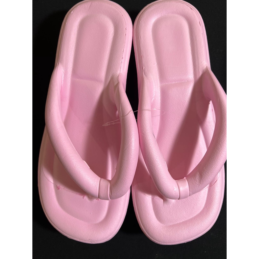 SANDAL JEPIT JELLY EVA RUBBER WEDGES ELASTIS WANITA IMPORT  TEBAL MELISSA ANTI-SLIP RINGAN EMPUK_E102