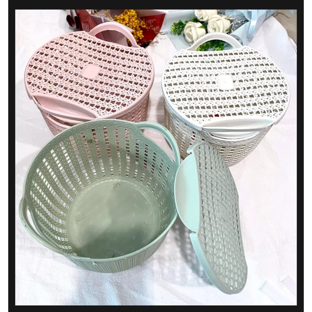 PROMO MURAH Keranjang Serbaguna Keranjang TOPAS TUTUP CLIO / KERANJANG BUAH