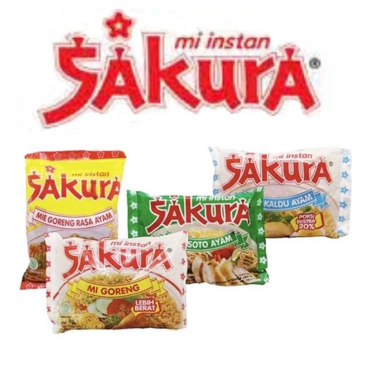 

(Y-5Z)㊛✎ Sakura Mie Instan - Mi Sakura Kuah Goreng Soto Kaldu - Mie Jadul pasti dikirim