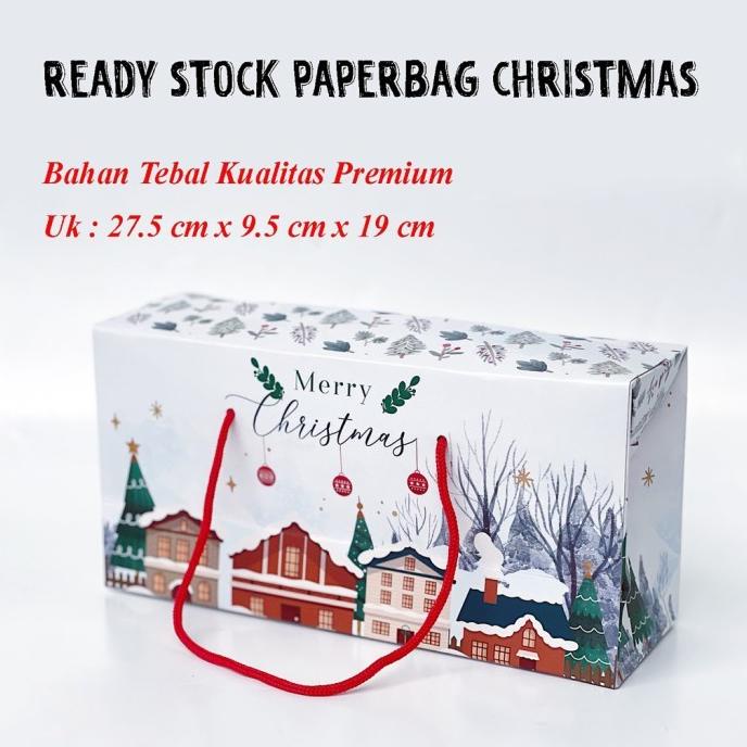 

[DIJUAL] PAPERBAG KANTUNG BOX PACKAGING NATAL PAPER BAG TOPLES JAR RTGR66546R