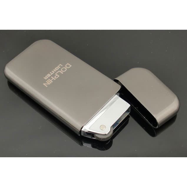 Korek Api Gas Mini Tipis Ultra Slim Lighter Kriket Butane Dolphin