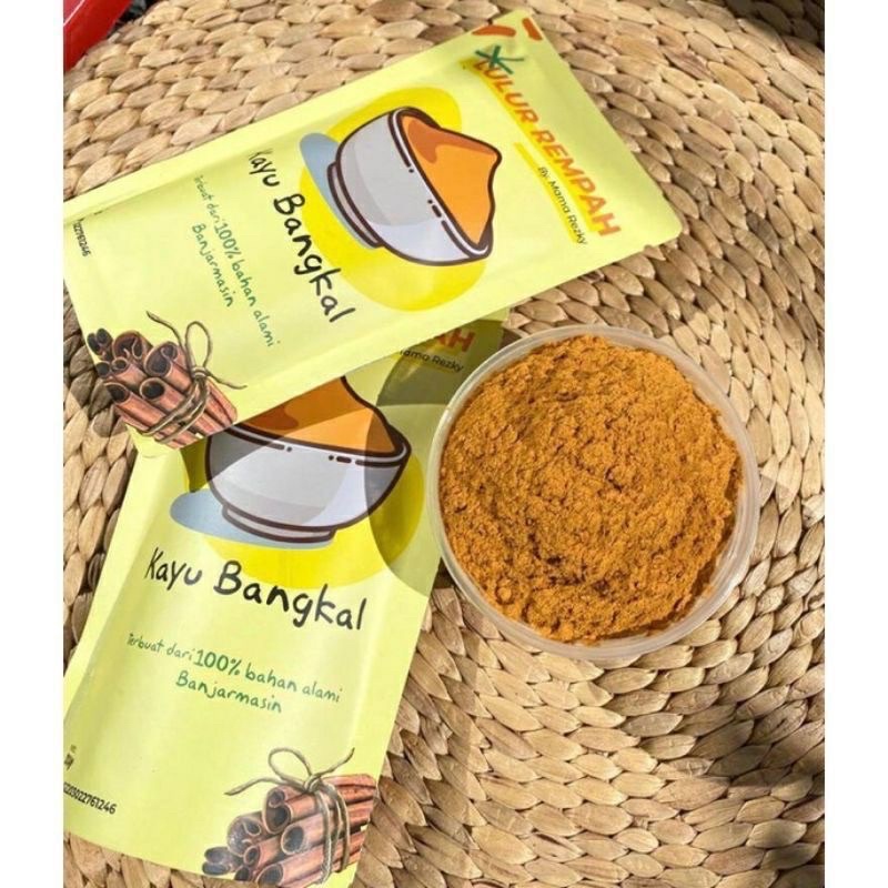 Lulur rempah kayu bangkal 100% ori