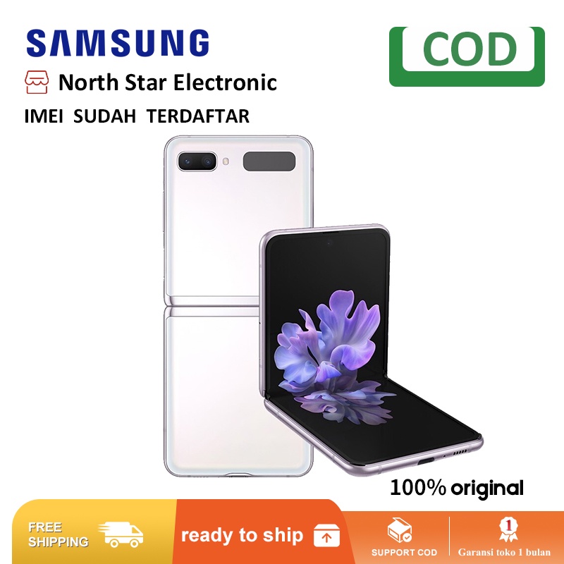 Jual Samsung Galaxy Z Flip2 5G 8/256GB Second Original Mulus Fullset ...
