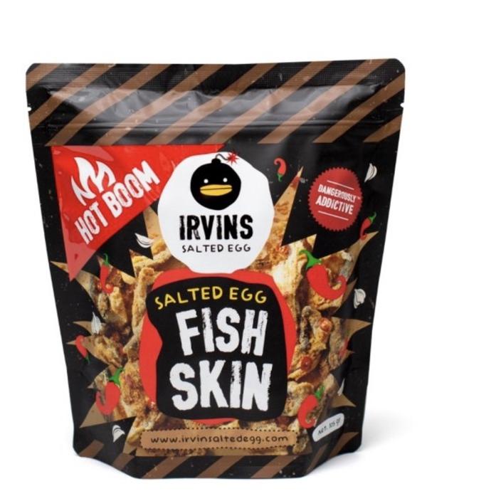 

GH2♔ [ BOOM] IRVINS Salted Egg Fish Skin Spicy (105 gr) Harga Terjangkau