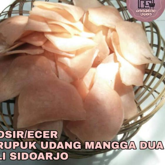 

∞ Kerupuk udang dua mangga asli SIDOARJO 250gr ↫