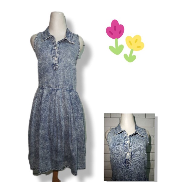 preloved dress denim