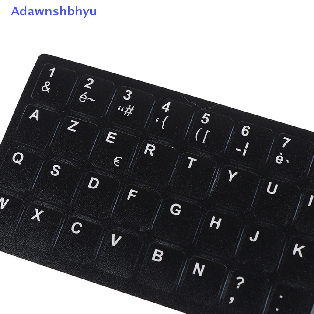 Adhyu Stiker Keyboard Laptop Anti Air Layout Keyboard Spanyol/Perancis Korea/Thailand ID