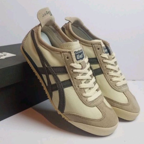 onitsuka Tiger Mexico 66 carbon Gray Suwede Made In Indonesian original