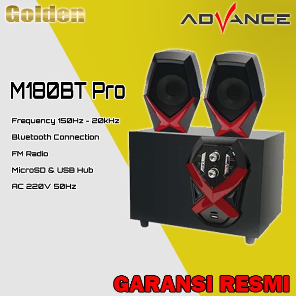 Advance M180BT PRO / M180 BT PRO Speaker Aktif Bluetooth