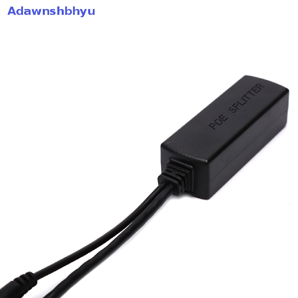 Adhyu Gigabit Active PoE Splitter Power Over Eterna 48V Ke 12V 1A-2A 10.100/1000Mbps ID