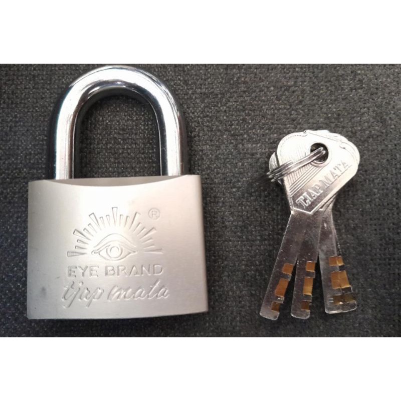 Gembok 50mm leher pendek tjap mata