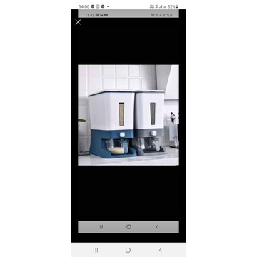 dispenser beras 12 kg