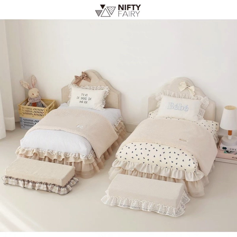 Nifty fairy premium korea luxury spring bed with pillow and blanket