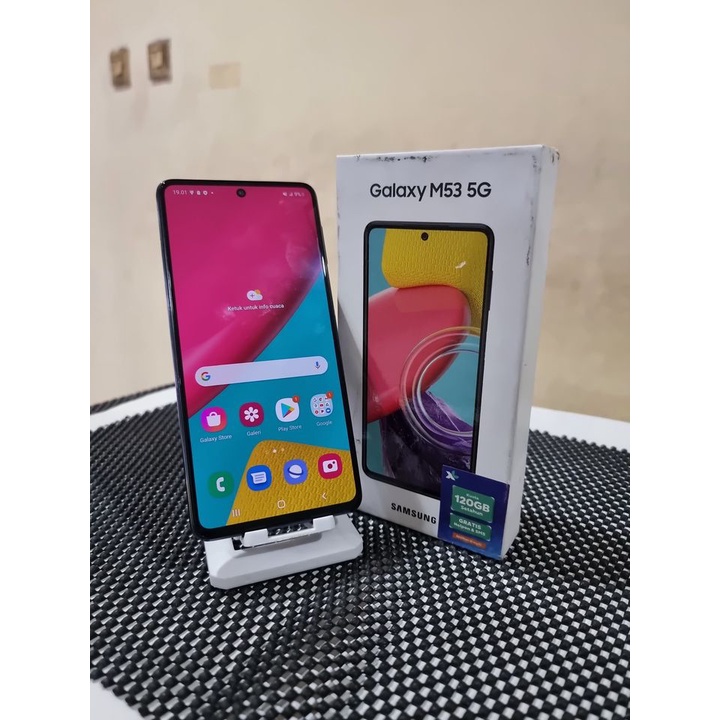 Samsung M53 5G 8256gb SEIN Fullset Mulus Like New second