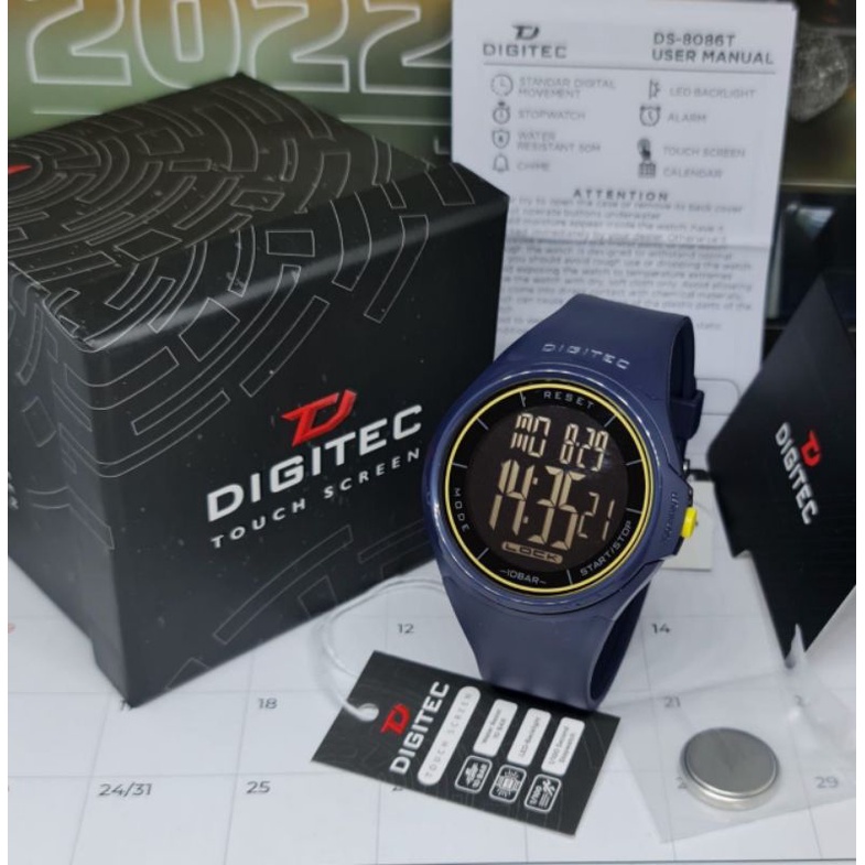 jam tangan digitec touchscreen DS8086 original