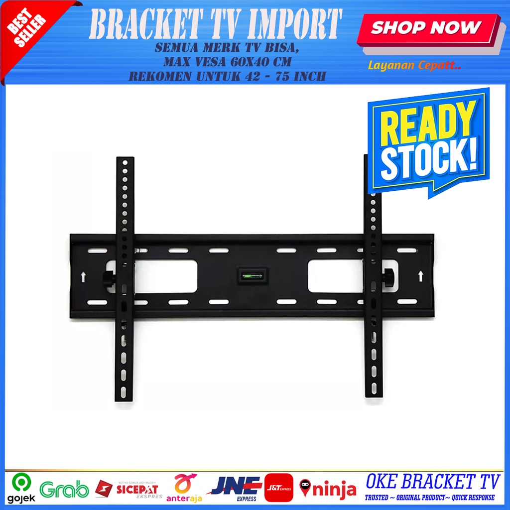 Bracket Bereket Braket TV LED LCD Dinding 42 - 75 inch / Tv Wall Mount