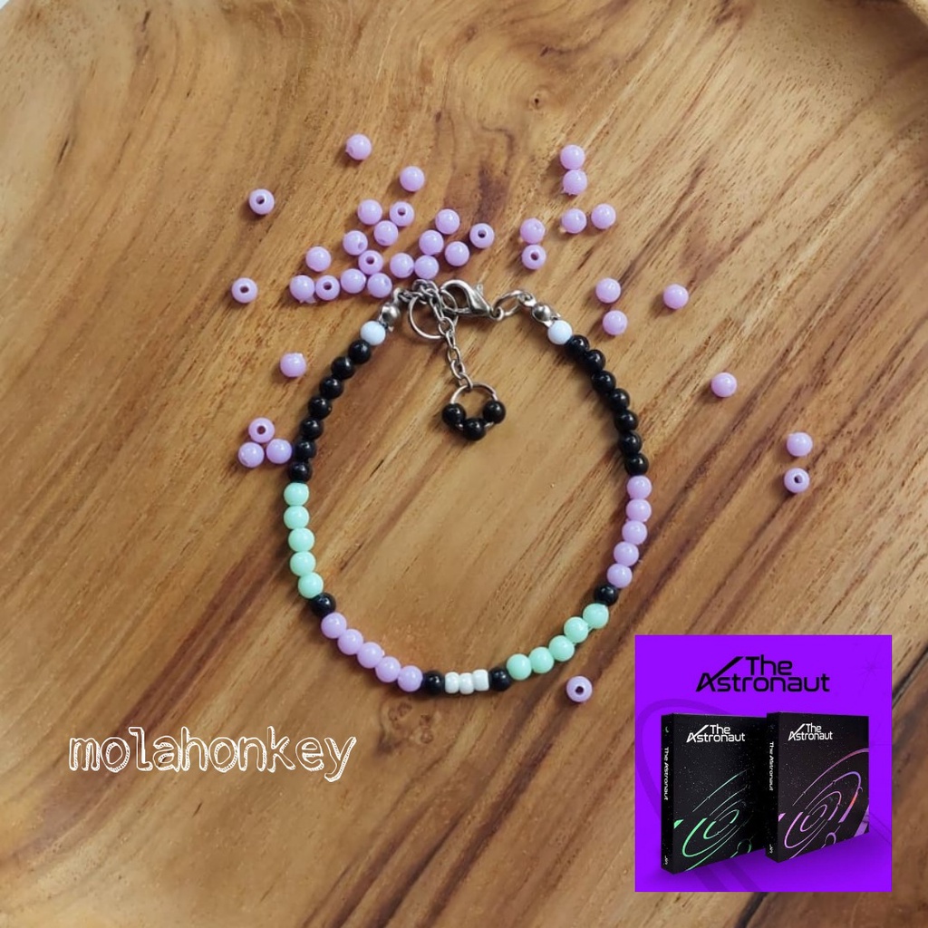 Bead Bracelet Kpop Jin BTS The Astronaut / Gelang Manik Korea
