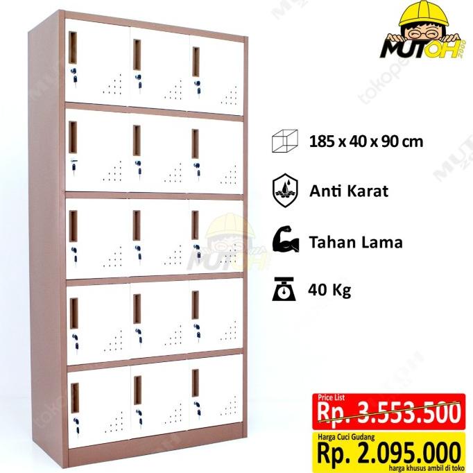 

TERBARU LOKER BESI LOCKER BESI 15 PINTU ORIGINAL