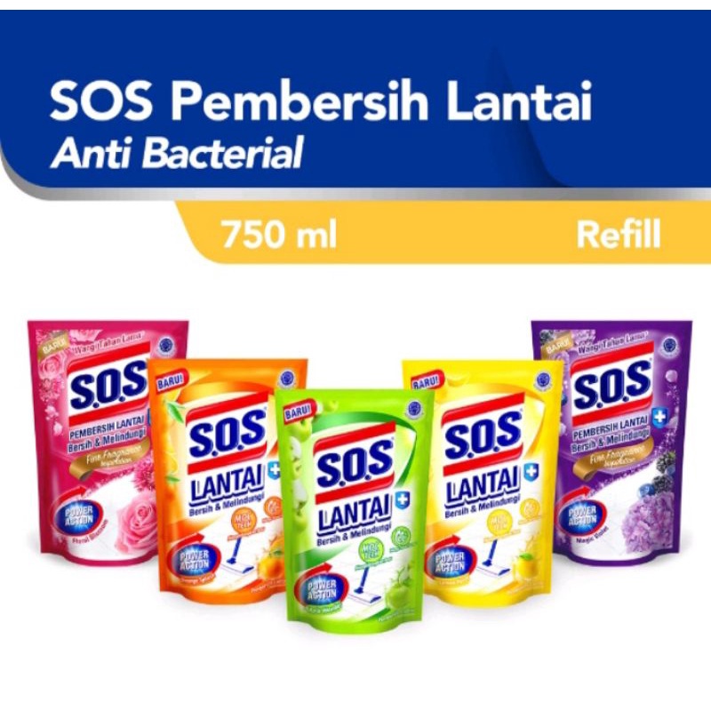 PROMO Sos Pembersih Lantai Refill 750 ml
