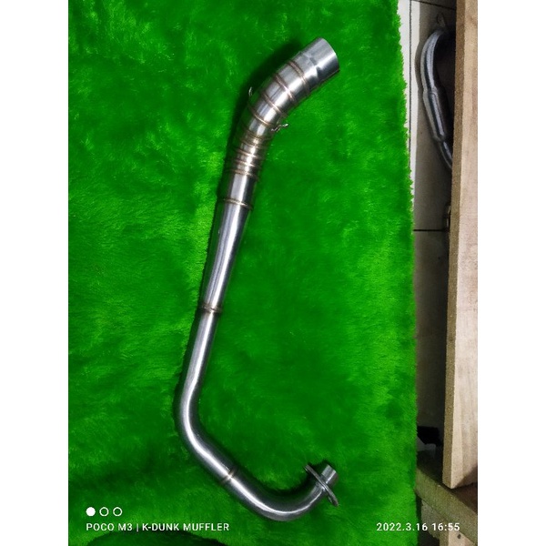 Leher knalpot satria fu porting 200cc Boreup diameter 50 - 51mm