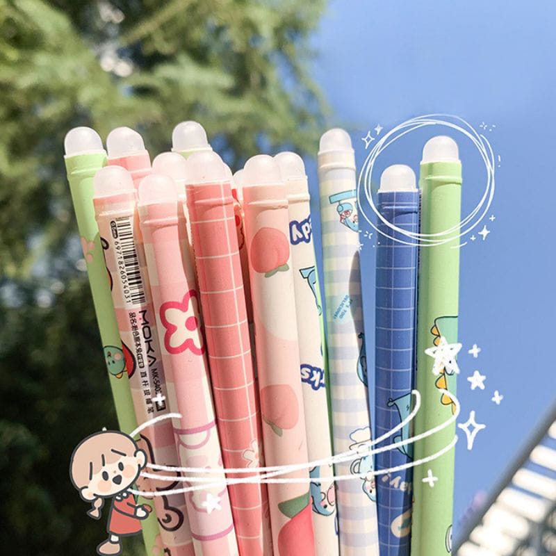 

(Moza) Pulpen / Pena Bisa Di Hapus Motif Karakter Lucu Per Pcs