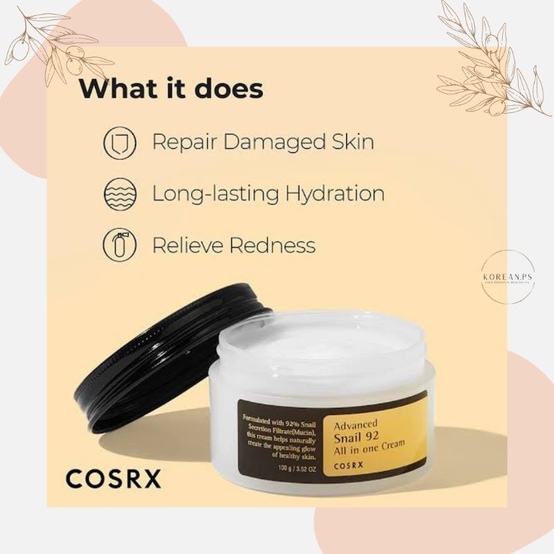 COSRX Advanced Snail 92 All in One Cream Skin Care