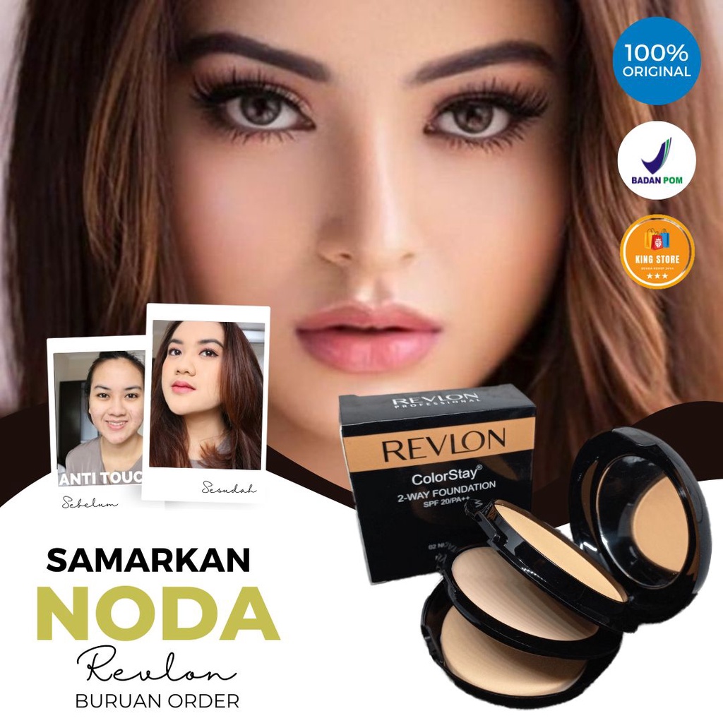 Revlon Loose Powder Bedak Revlon - Revlon Foundation Colorstay Bedak Padat Revlon 2in1 Powdery Powde