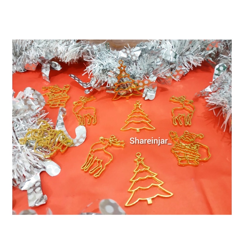 

Hangtag Natal Metal Hiasan Box Kotak Hampers Merry Christmas