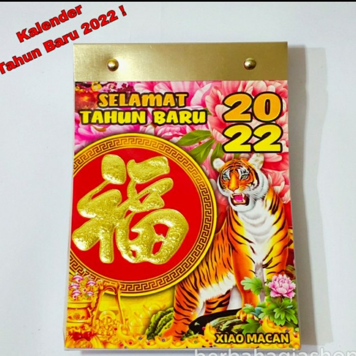 

✨NEW✨ - kalender calender China robek harian THN 2022 size sedang