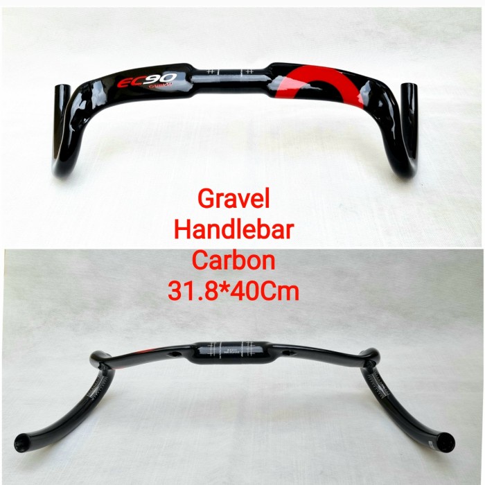 Stg Stang Dropbar Gravel Carbon Handlebar Carbon Gravel Big Flare Roadbike
