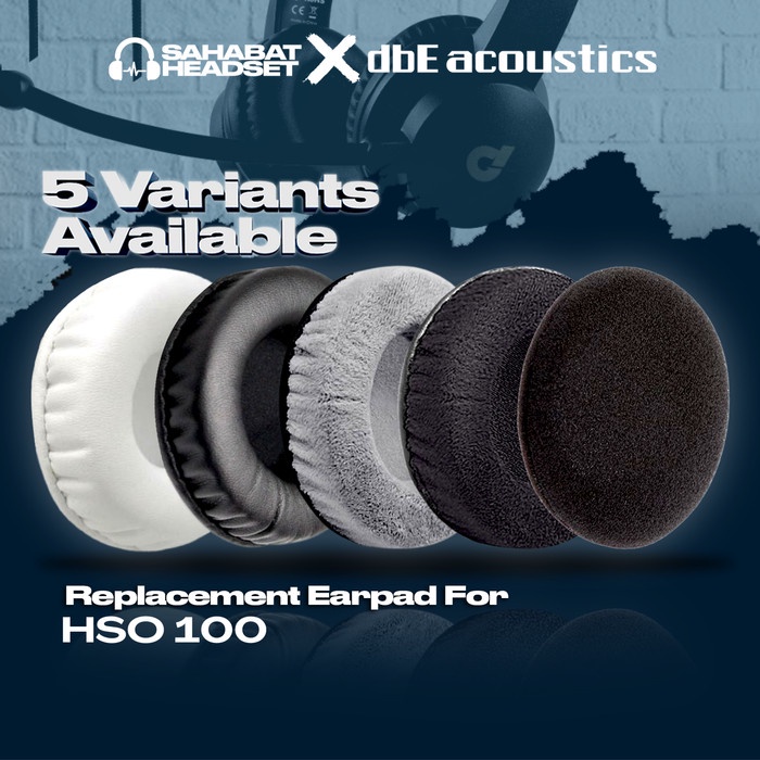 Earpad Ear Cushion Earcup dbE HSO-100 HSO 100 HSO100 Pad Foam Bantalan